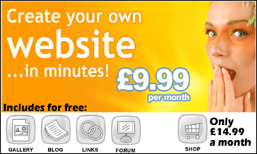 Website for £9.99 a month